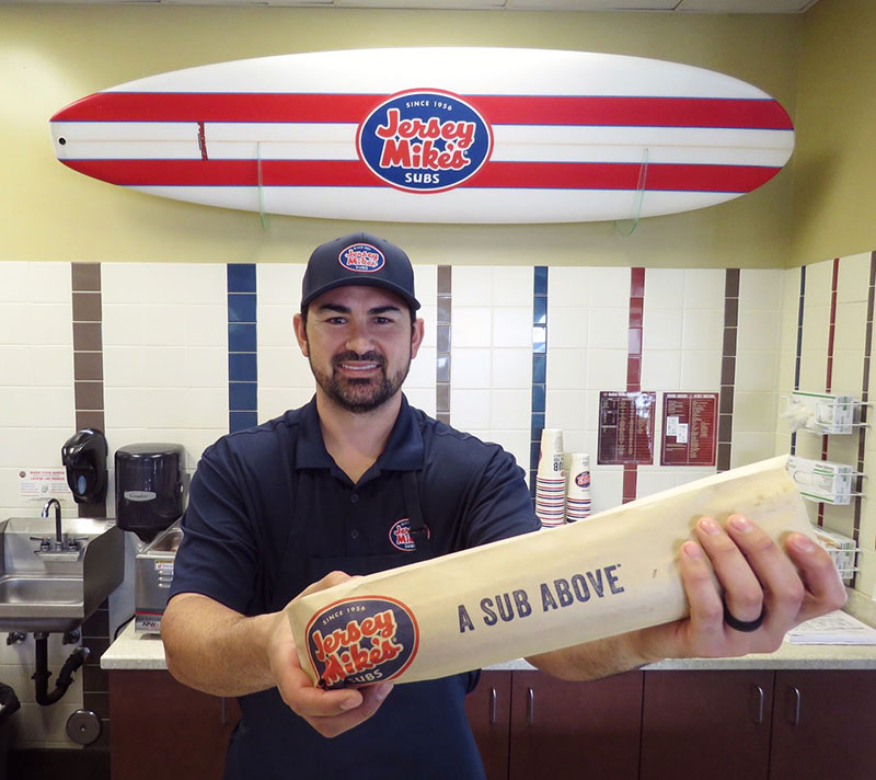 Adrian Gonzalez, Jersey Mikes Franchisee