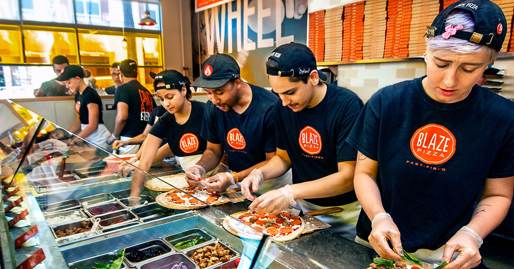 Blaze Pizza's Artisanal Pies Create Loyal Customers and Happy Franchisees