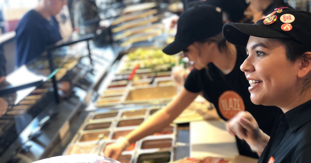 Blaze Pizza Launching Large Pizzas to Fuel Digital Delivery & Carryout Business