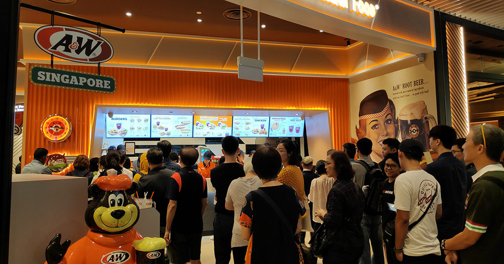 A&W Restaurants Returns to Singapore After 16 Years Away