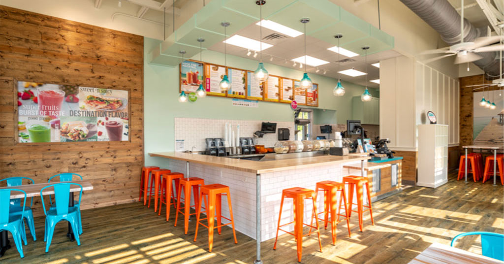 DYNE Hospitality Group Opens it 100th Tropical Smoothie Cafe