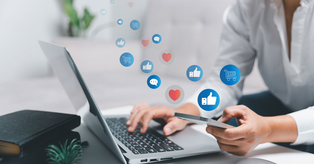 Franchisees connect with customers on social media