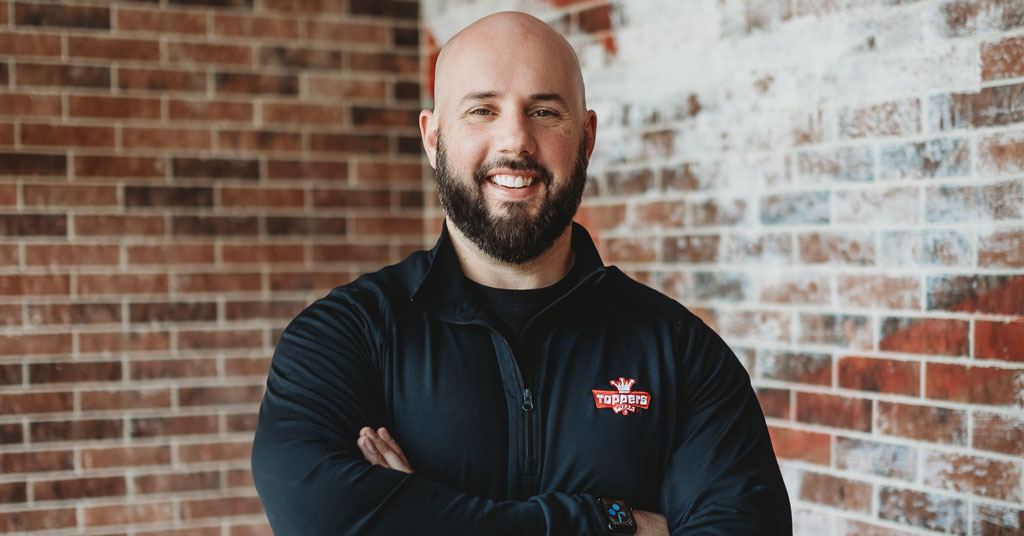 The Top Man: Adam Oldenburg takes charge at Toppers Pizza