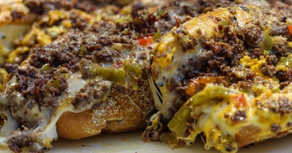 Duo Sign with Big Dave's Cheesesteaks