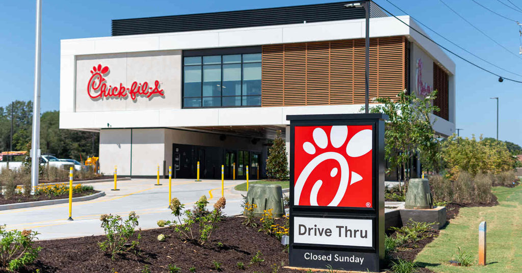 Chick-fil-A Opens its First Elevated Drive-Thru Restaurant